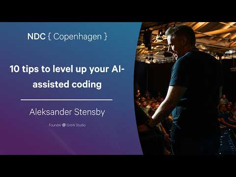 10 tips to level up your AI-assisted coding, NDC Copenhagen 2026
