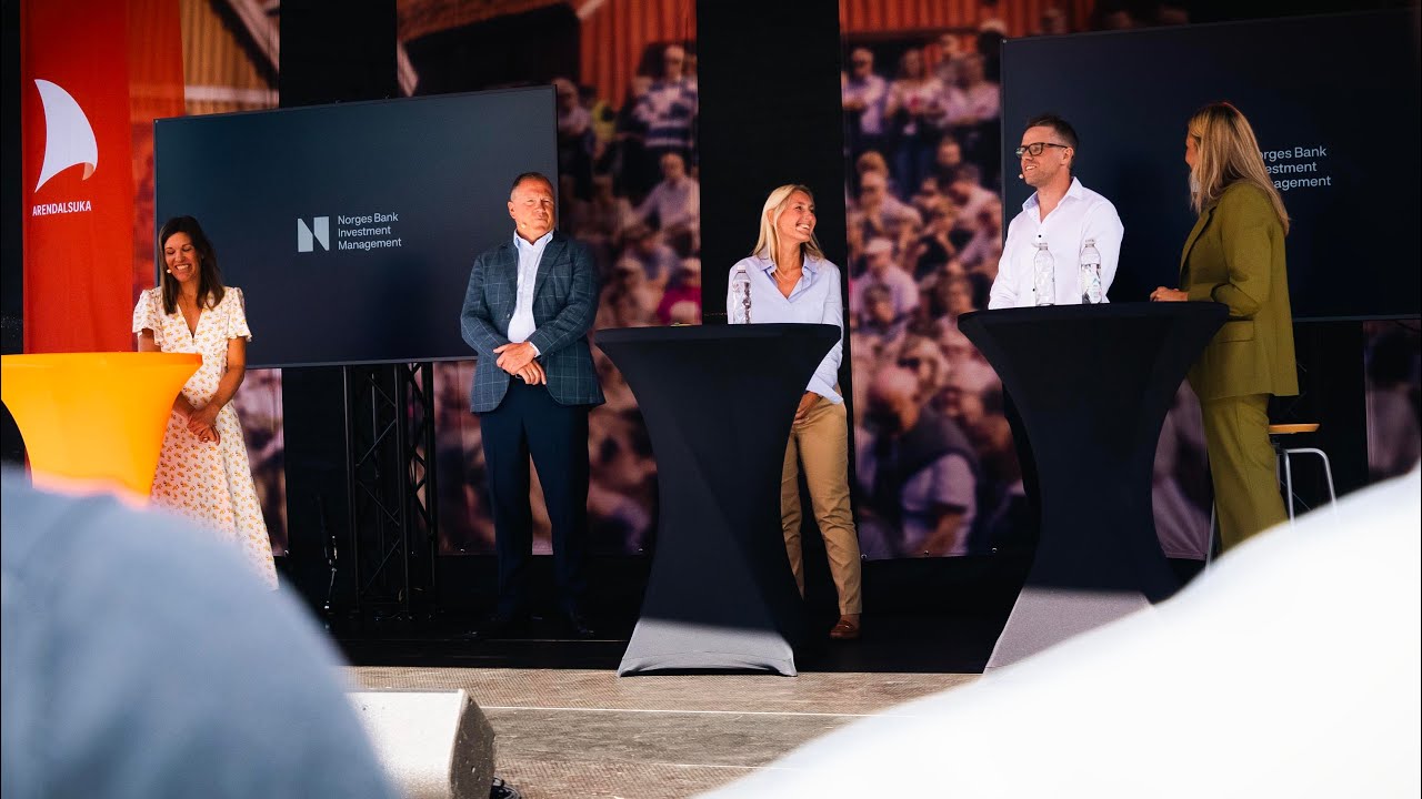 Unlocking success with AI, panel with Nicolai Tangen, Arendalsuka 2025